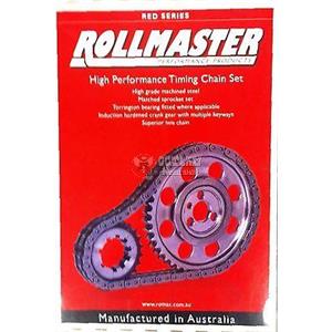 ROLLMASTER DOUBLE ROW TIMING CHAIN SET FITS CHEV BB 396-454ci WITH SHIM