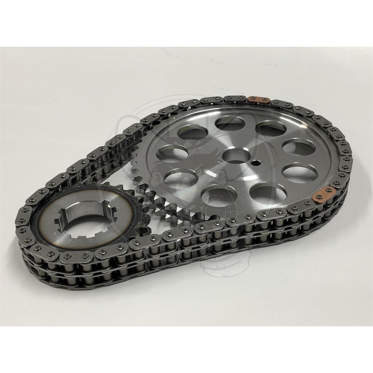 ROLLMASTER DOUBLE ROW TIMING CHAIN SET FITS HOLDEN V8 253 308 304 EFI 5.0 LITRE