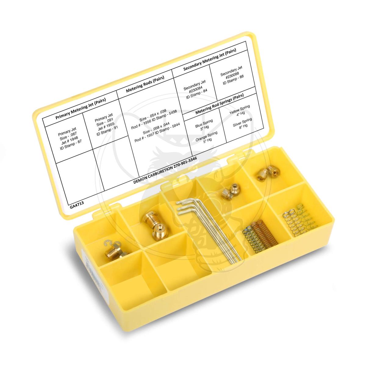 DEMON CARBURETION CALIBRATION KIT FOR STREET DEMON 750