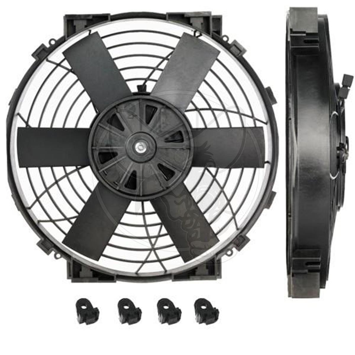 DAVIES CRAIG 10" SLIM THERMO FAN 12 VOLT NO FITTING KIT