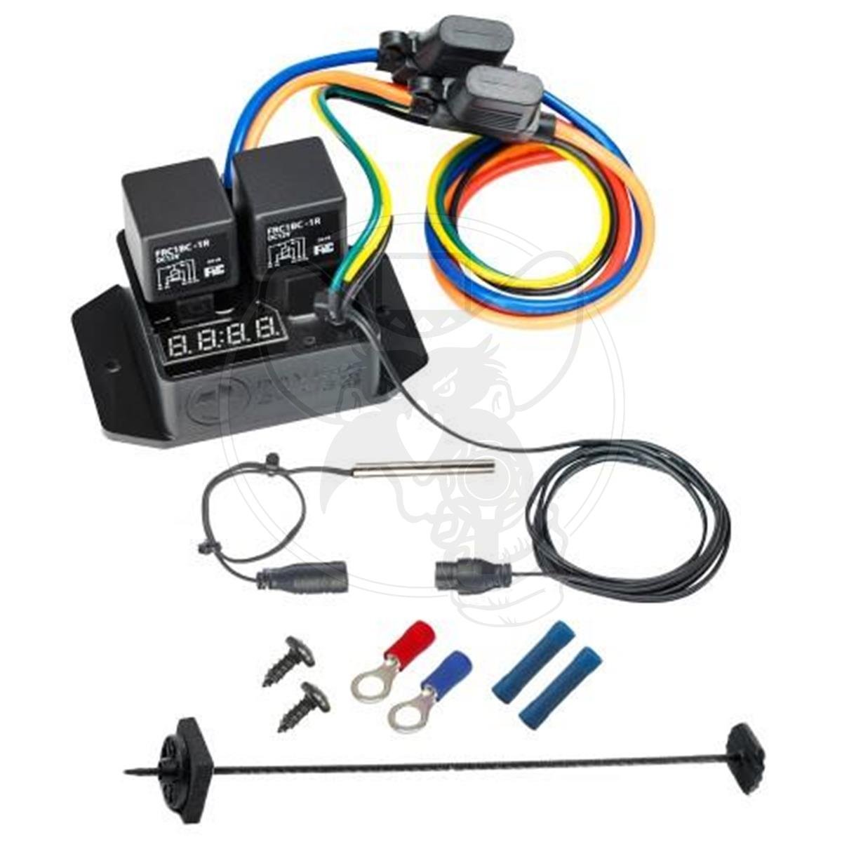 DAVIES CRAIG DIGITAL THERMATIC FAN SWITCH DUAL CIRCUIT LED DISPLAY