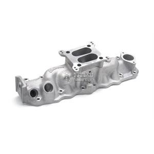 EDELBROCK 4BBL MANIFOLD DUAL PLANE SQUARE BORE FITS FORD 49-53 FLATHEAD
