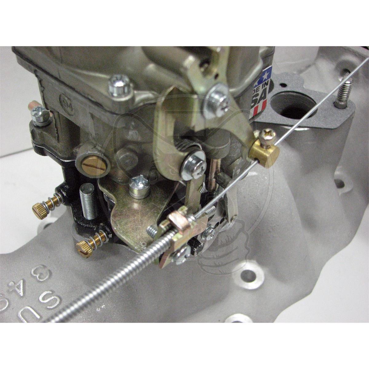 EDELBROCK 94 CARBURETOR CHOKE CABLE MOUNTING BRACKET