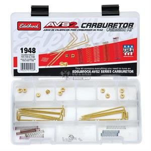 EDELBROCK CARBURETTOR CALIBRATION KIT FOR 1905 & 1906 AVS2 650 SERIES