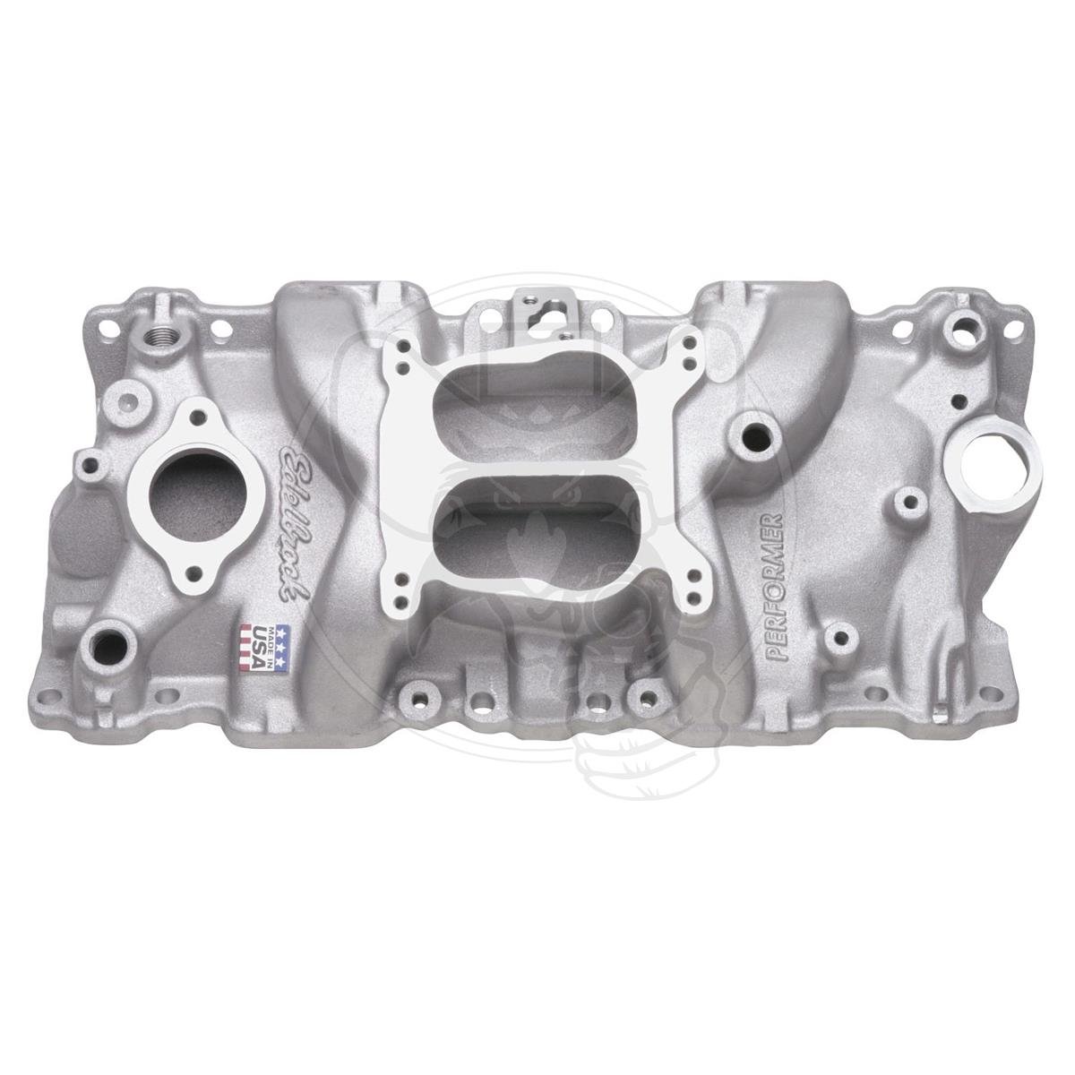 EDELBROCK PERFORMER MANIFOLD FITS SMALL BLOCK CHEV 1987-95 CENTRE BOLT