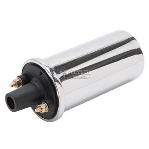 EDELBROCK ELECTRONIC OIL FILLED IGNITION COIL 45,000 VOLTS - CHROME