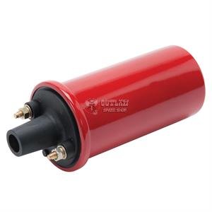 EDELBROCK ELECTRONIC OIL FILLED IGNITION COIL 45,000 VOLTS - RED