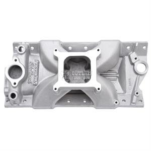EDELBROCK INTAKE MANIFOLD VICTOR JNR FITS SMALL BLOCK CHEV 1" TALLER