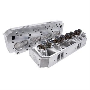 EDELBROCK E-STREET ALLOY CYLINDER HEADS FOR CHRYSLER 440 COMPLETE PAIR