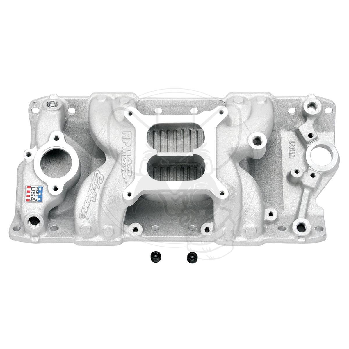 EDELBROCK RPM AIR GAP INTAKE MANIFOLD FITS CHEVROLET SMALL BLOCK 350 V8