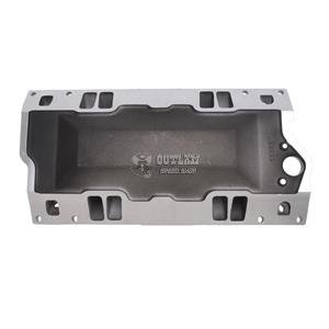 EDELBROCK INTAKE MANIFOLD RPM AIR GAP FITS SMALL BLOCK CHEV VORTEC BLK
