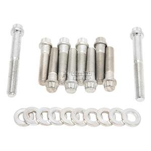 EDELBROCK INTAKE MANIFOLD BOLT KIT 3/8-16" 12-PT FITS FORD FE BIG BLOCK