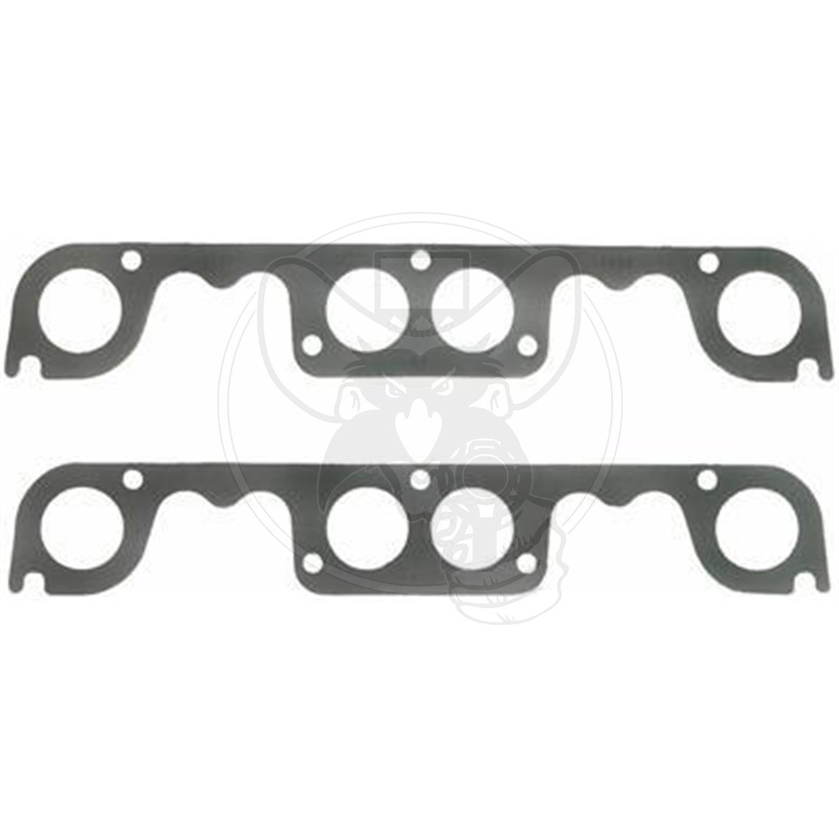 FELPRO EXHAUST MANIFOLD GASKETS FITS SMALL BLOCK CHEV BRODIX HEAD