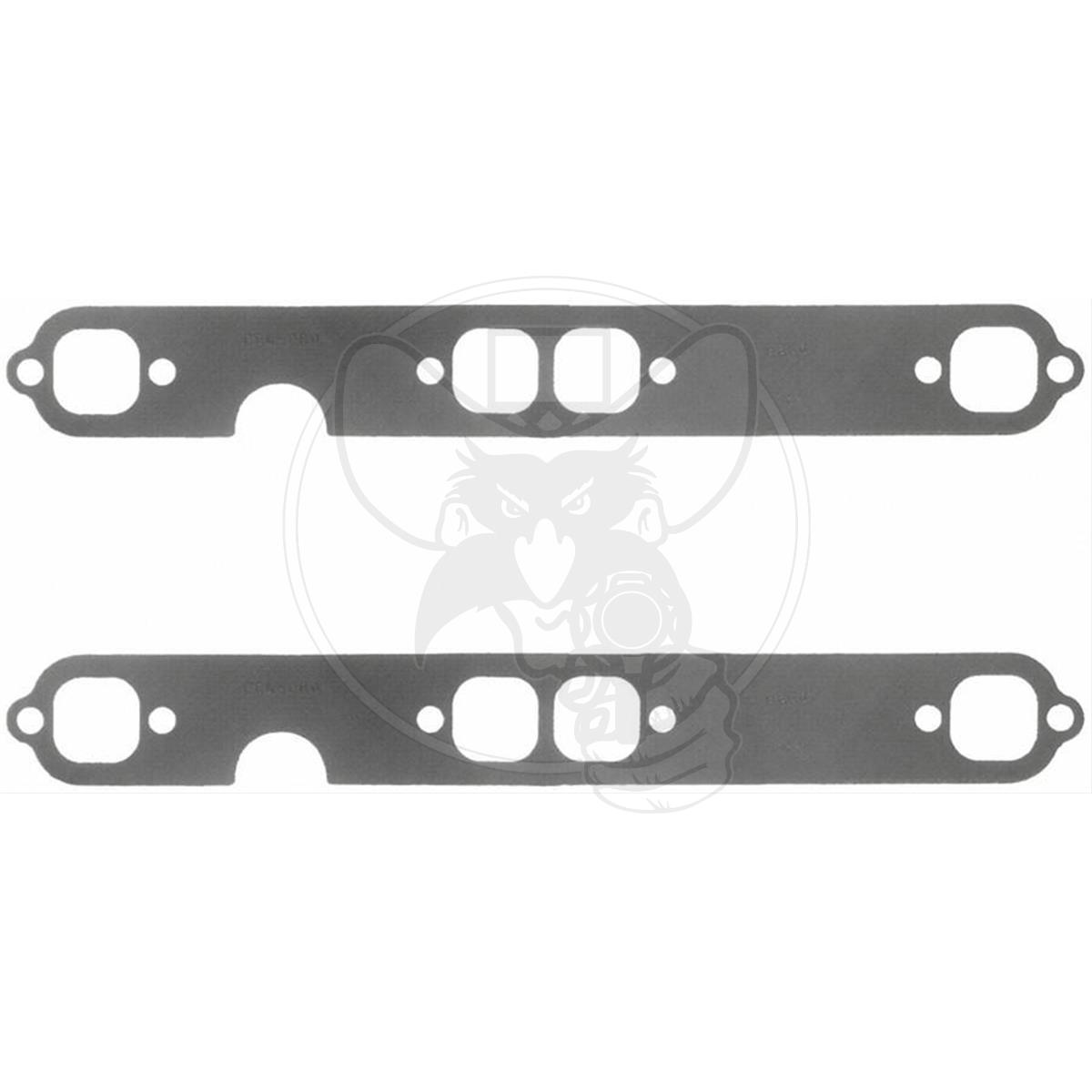 FELPRO MARINE EXHAUST HEADER GASKET SET FITS CHEV SMALL BLOCK 283CI