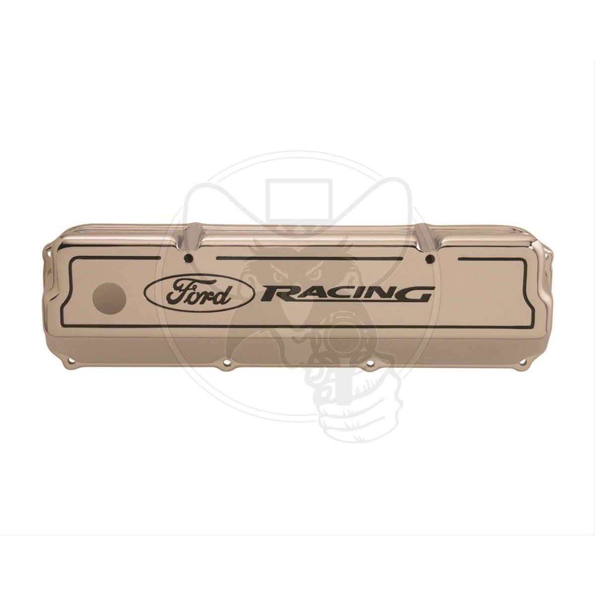 FORD RACING ALLOY VALVE COVERS POLISHED FITS FORD 302-351C