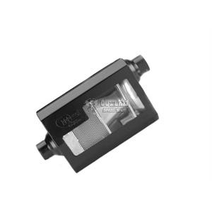 HOOKER AERO CHAMBER MUFFLER 3.1/2" CENTRE IN-CENTRE OUT