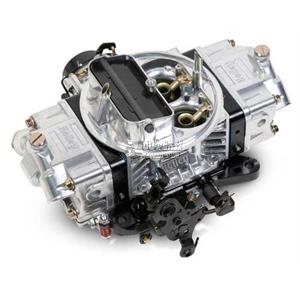 HOLLEY CARB 650 CFM 4 BARREL DOUBLE PUMPER CARBURETOR SHINY