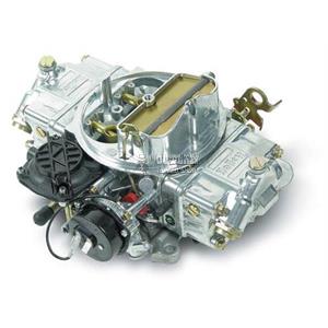 HOLLEY CARB 4-BBL 570 CFM VAC SECONDARY SQ BORE ELEC CHOKE SHINY