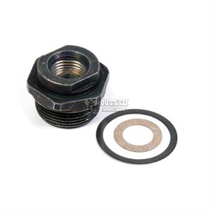 HOLLEY CARB INLET FITTING ADAPTOR NUT 5/16" PIPE INVERTED FLAIR