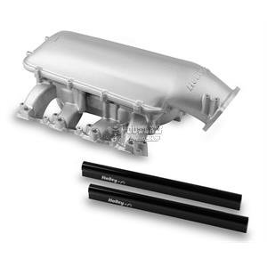 HOLLEY EFI MID RAM LS3/L92 INTAKE MANIFOLD - SATIN