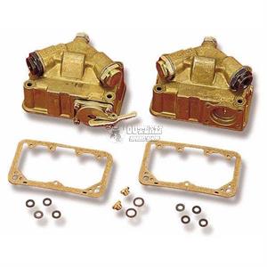 HOLLEY CARB FUEL BOWL DUAL CENTRE HUNG INLET CONVERSION KIT FITS 4160