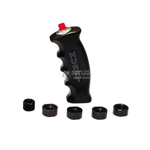 HURST SHIFTER PISTOL GRIP HANDLE BLACK WITH SWITCH NOS BRAKE/LOCKER