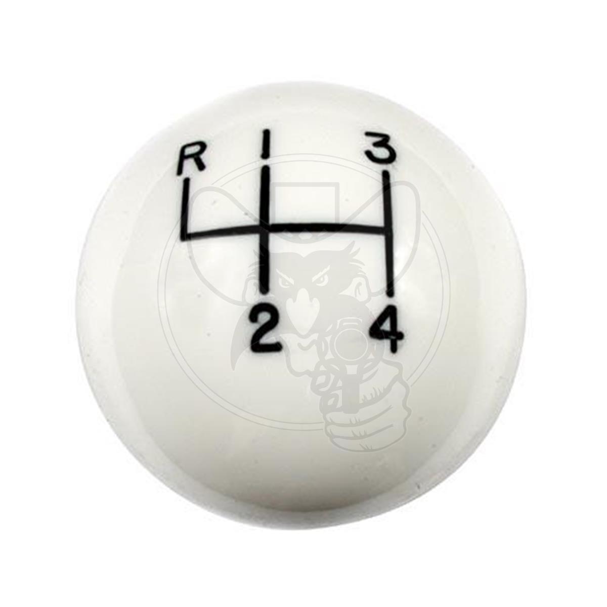 HURST SHIFTER GEAR KNOB 4 SPEED MANUAL SHIFTER KNOB 3/8" - 24