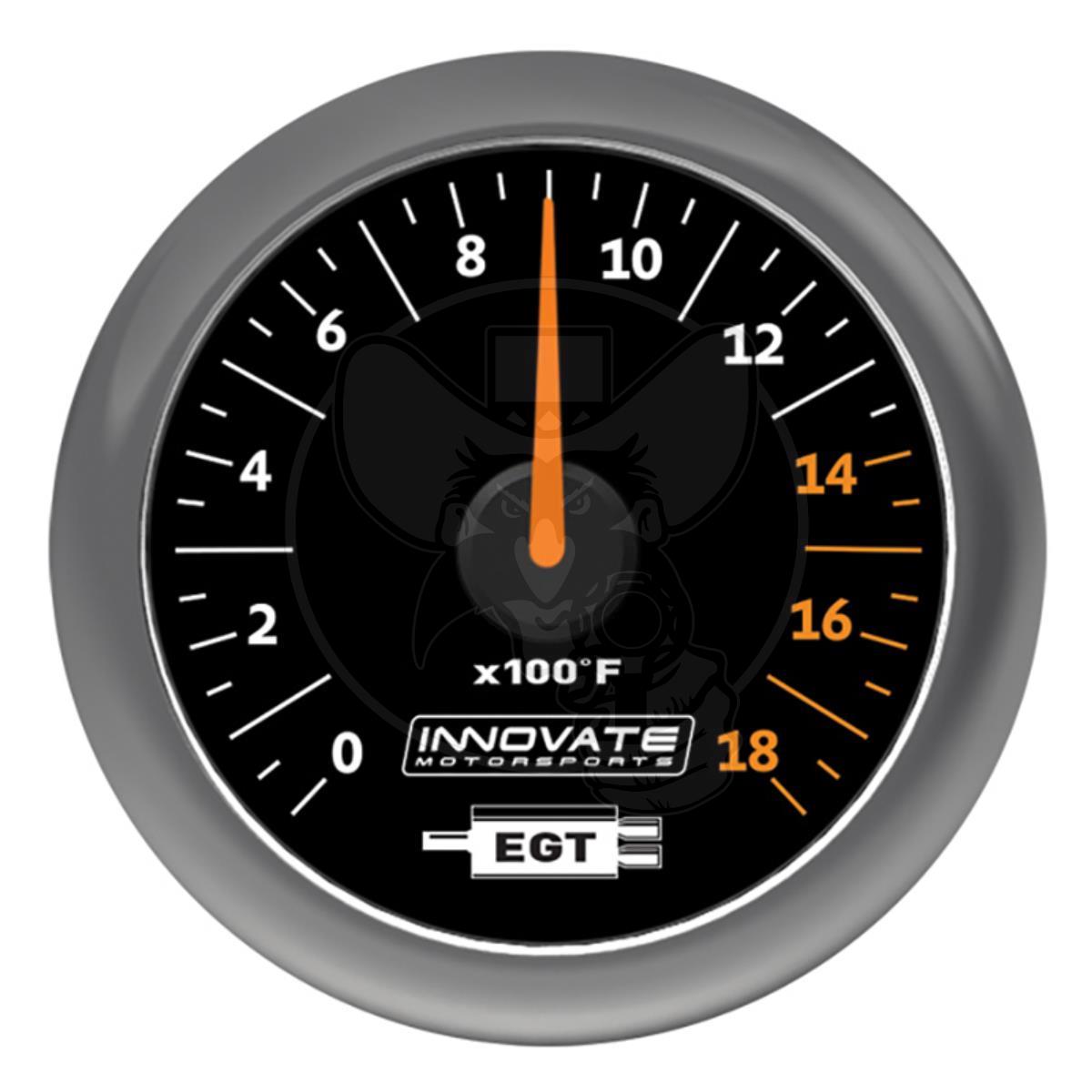 INNOVATE MTX ANALOGUE GAUGE - 2-1/16" EXHAUST GAS TEMP (EGT)