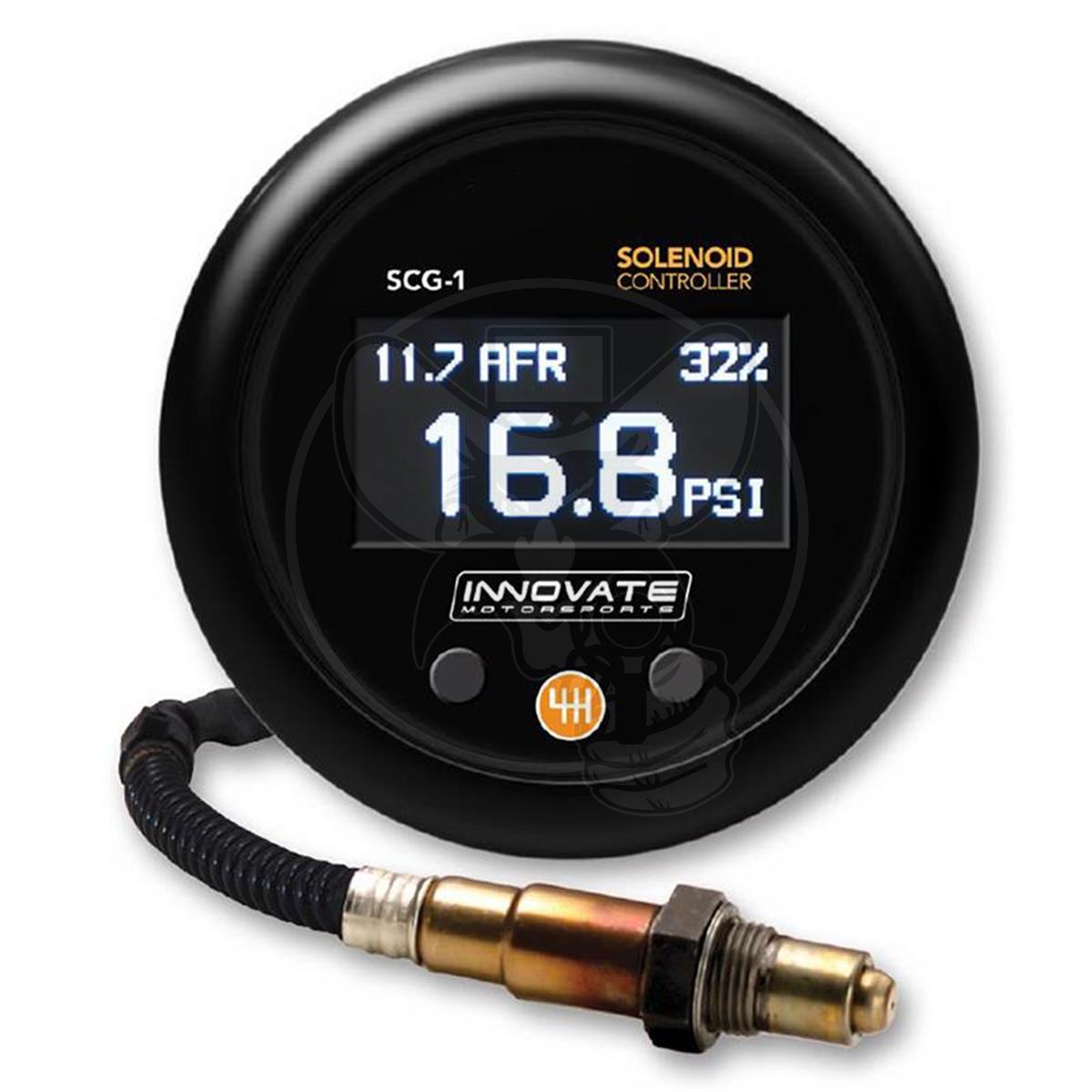 INNOVATE SCG-1 DIGITAL GAUGE BOOST CONT & W/BAND AIR FUEL RATIO GAUGE