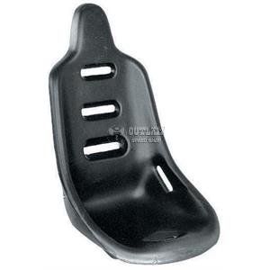 JAZ MINI PRO-STOCK POLY SEAT HIGHBACK 20° LAYBACK X 19" W - BLK