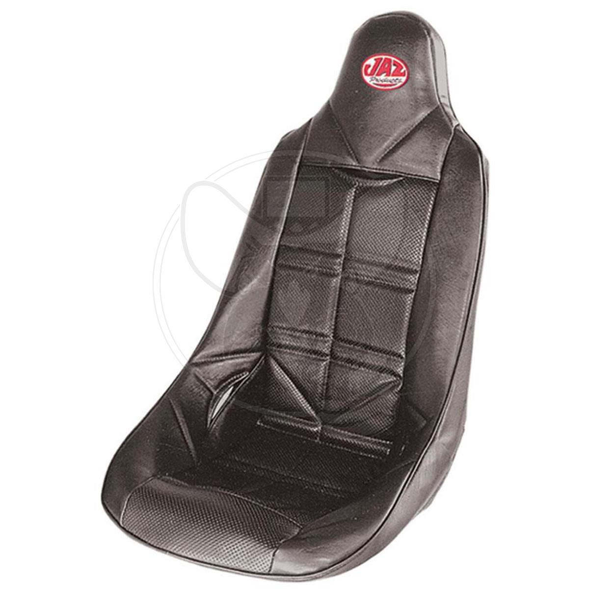 JAZ SEAT COVER PADDED BLACK FITS POLY SEAT