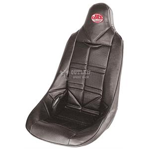 JAZ SEAT COVER PADDED BLACK FITS POLY SEAT
