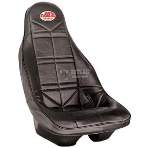 JAZ HIGH BACK SEAT COVER BLACK FITS POLY SEAT