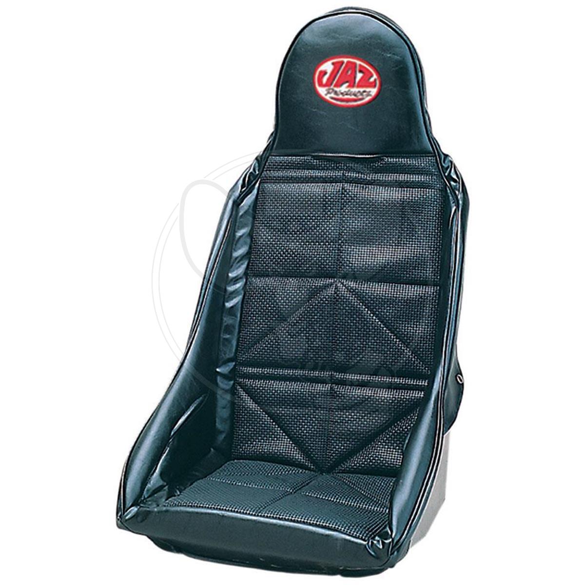 JAZ BLACK VINYL SEAT COVER FOR DRAG RACE ALUM SEAT JAZ120-300-03