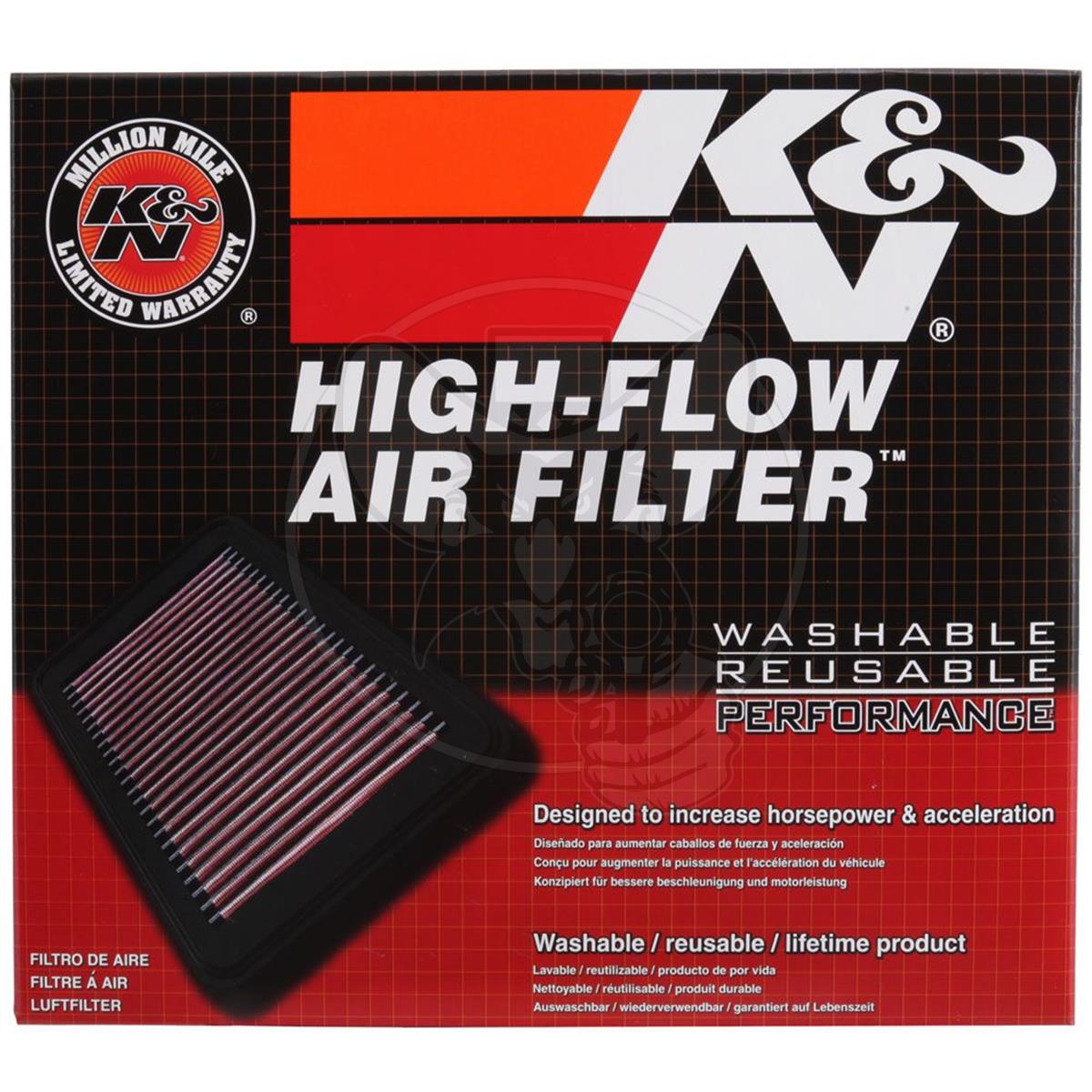 33-2759 K&N Panel Air Filter 