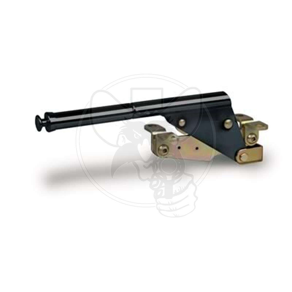 LOKAR FLOOR MOUNT EMERGENCY HAND BRAKE 10" LONG - BLACK