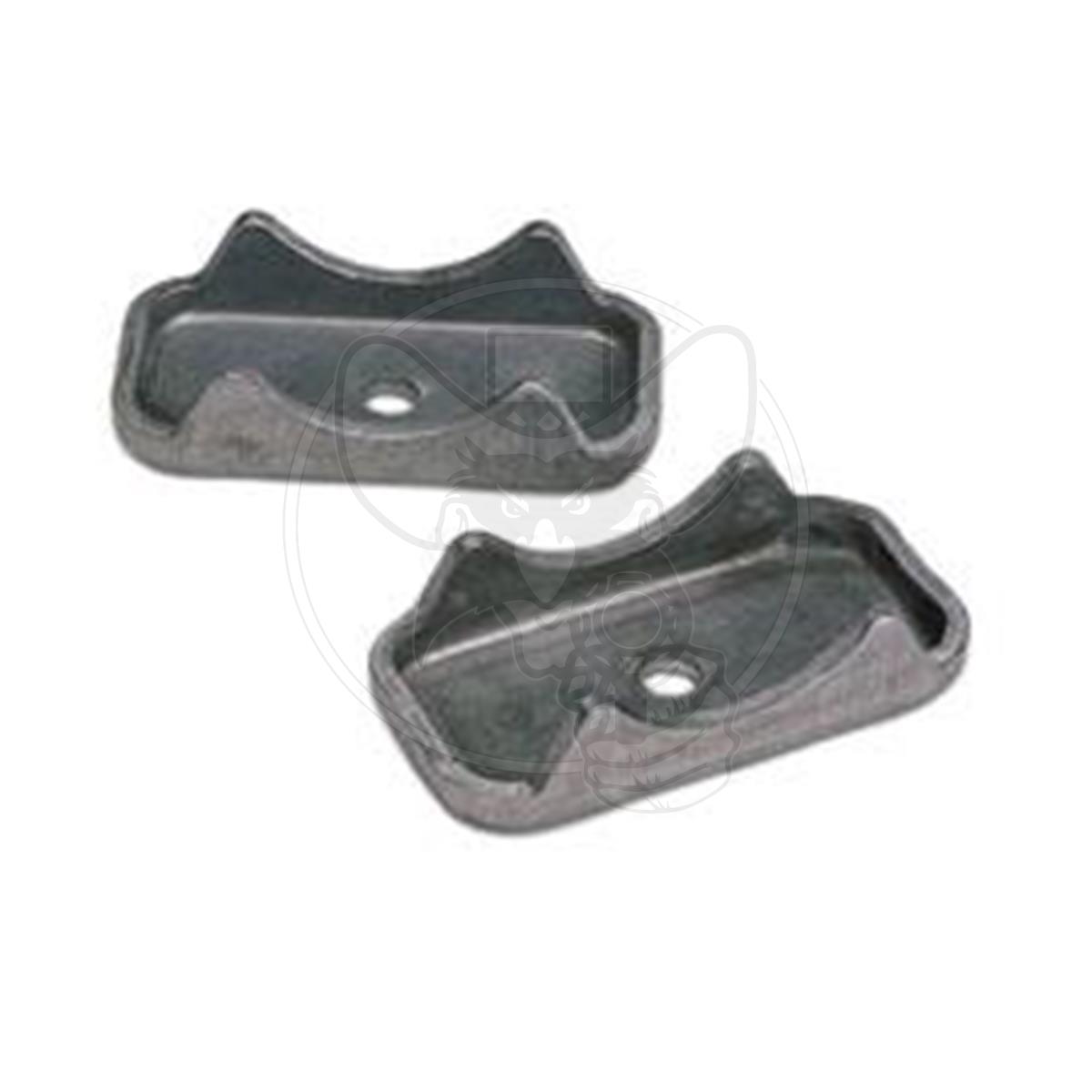 MOROSO LEAF SPRING PERCH FITS 3" TUBE 2.5" WIDE PAIR