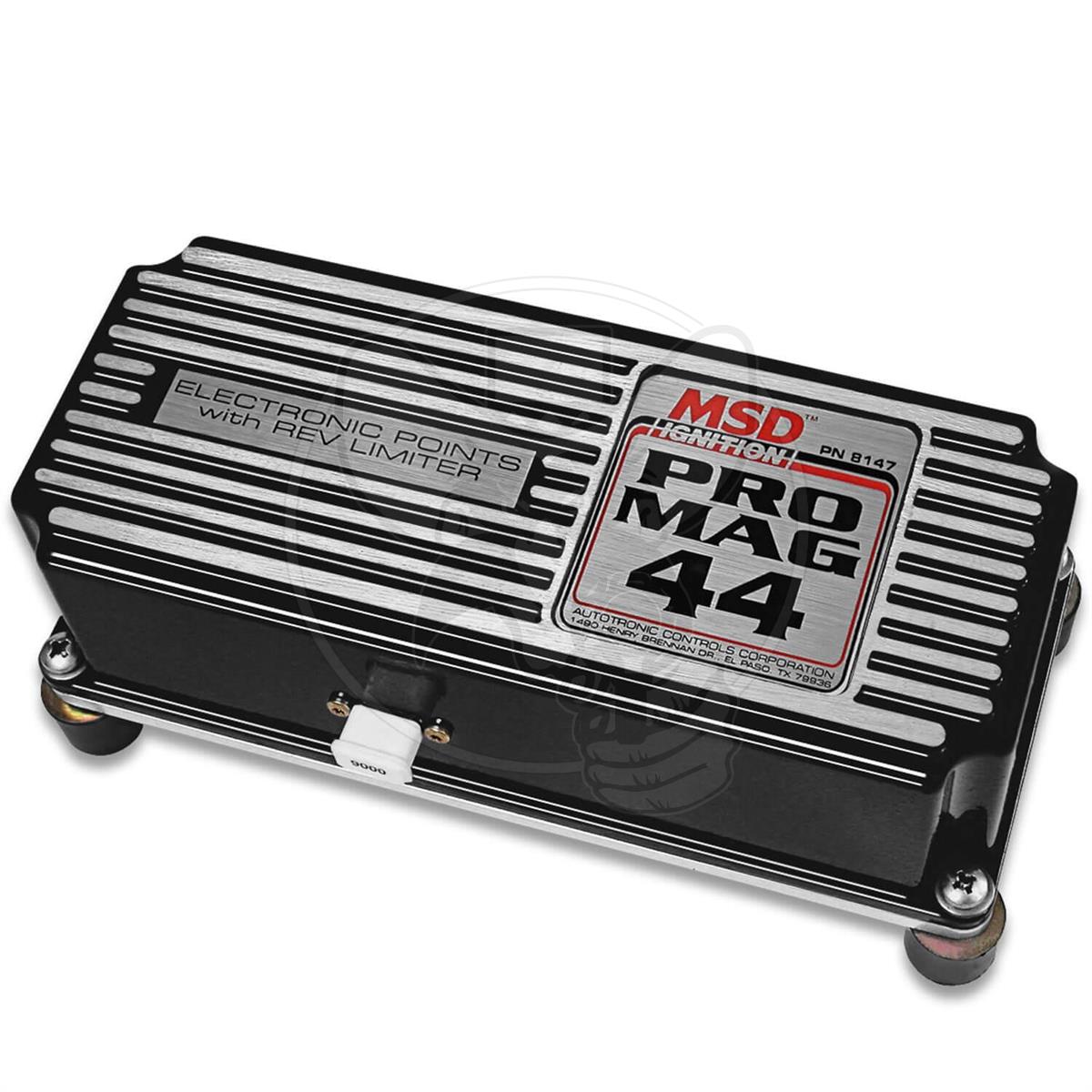 MSD PRO MAG 44 ELECTRONIC POINTS BOX WITH REV LIMITER BLACK