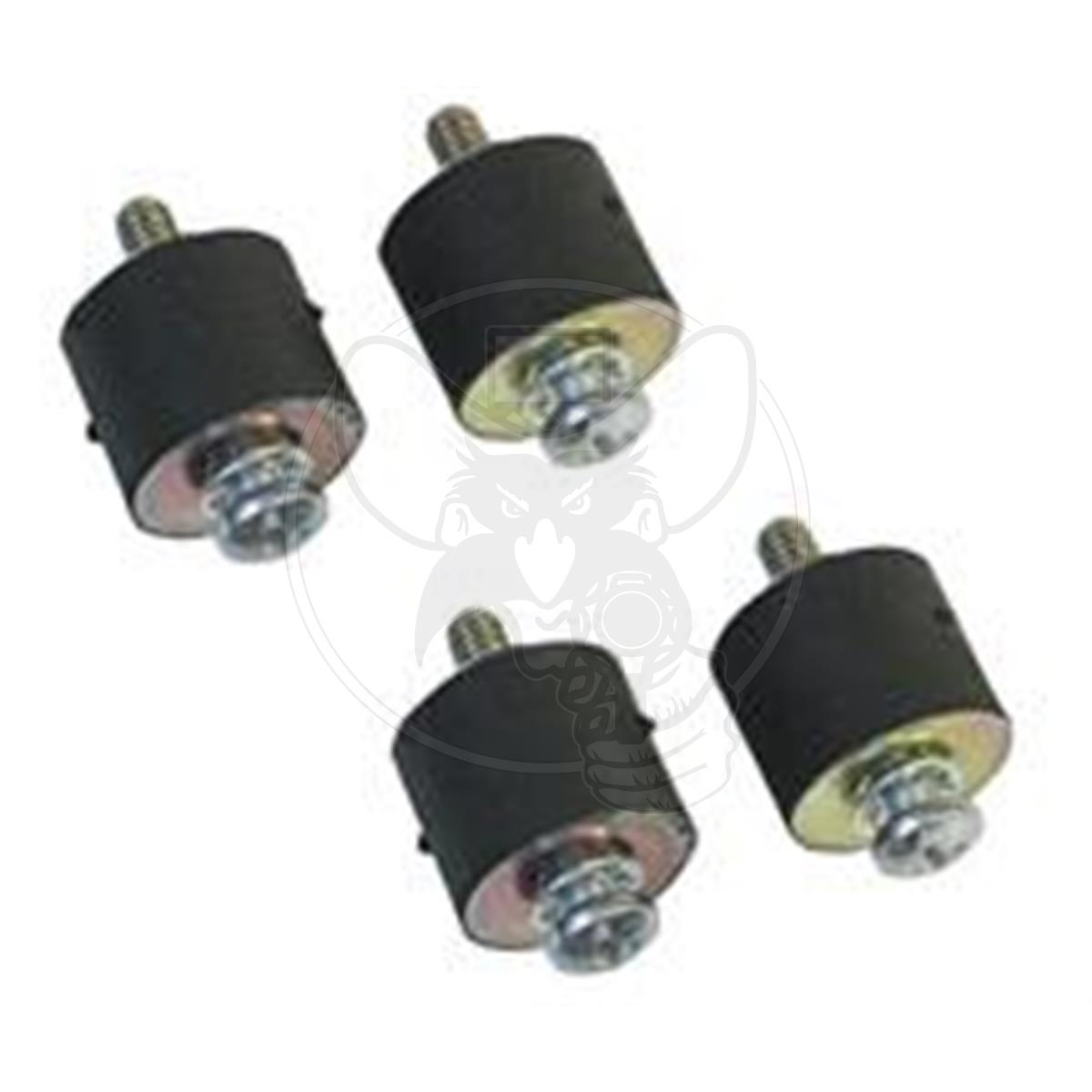 MSD RUBBER SOFT MOUNT KIT FOR MSD7 SERIES IGNITION MODULES 1/4" PACK 4