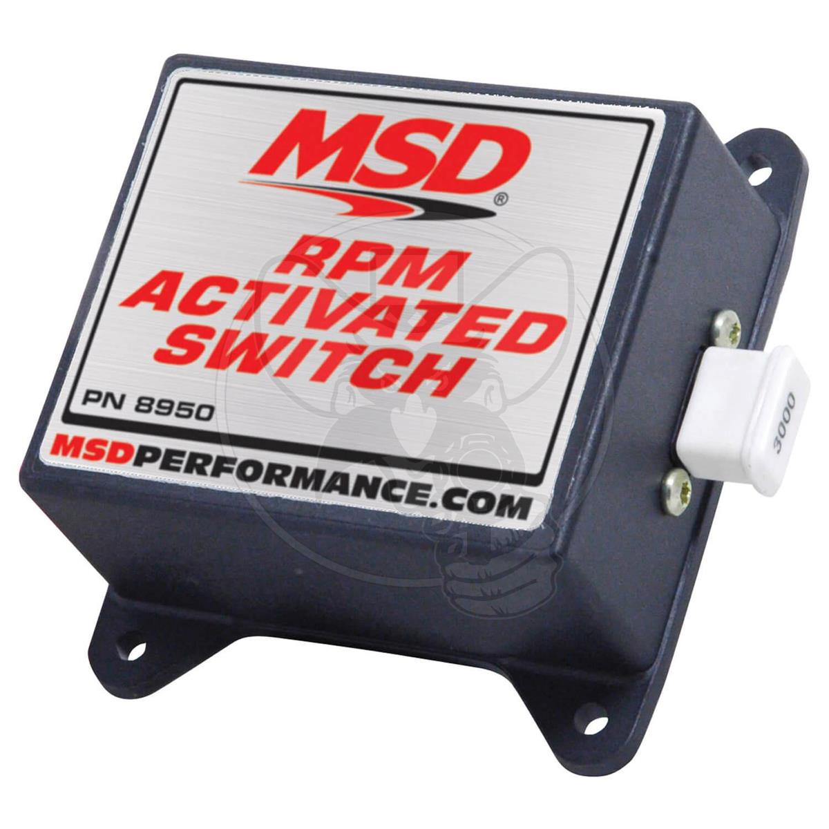 MSD RPM ACTIVATED SWITCH REQUIRES MSD PILLS TO ADJUST - MULTIPLE USES