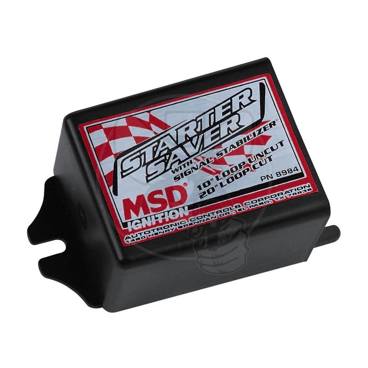 MSD STARTER SAVER FITS V8 MSD IGNITION, RETARDS WHEN CRANKING