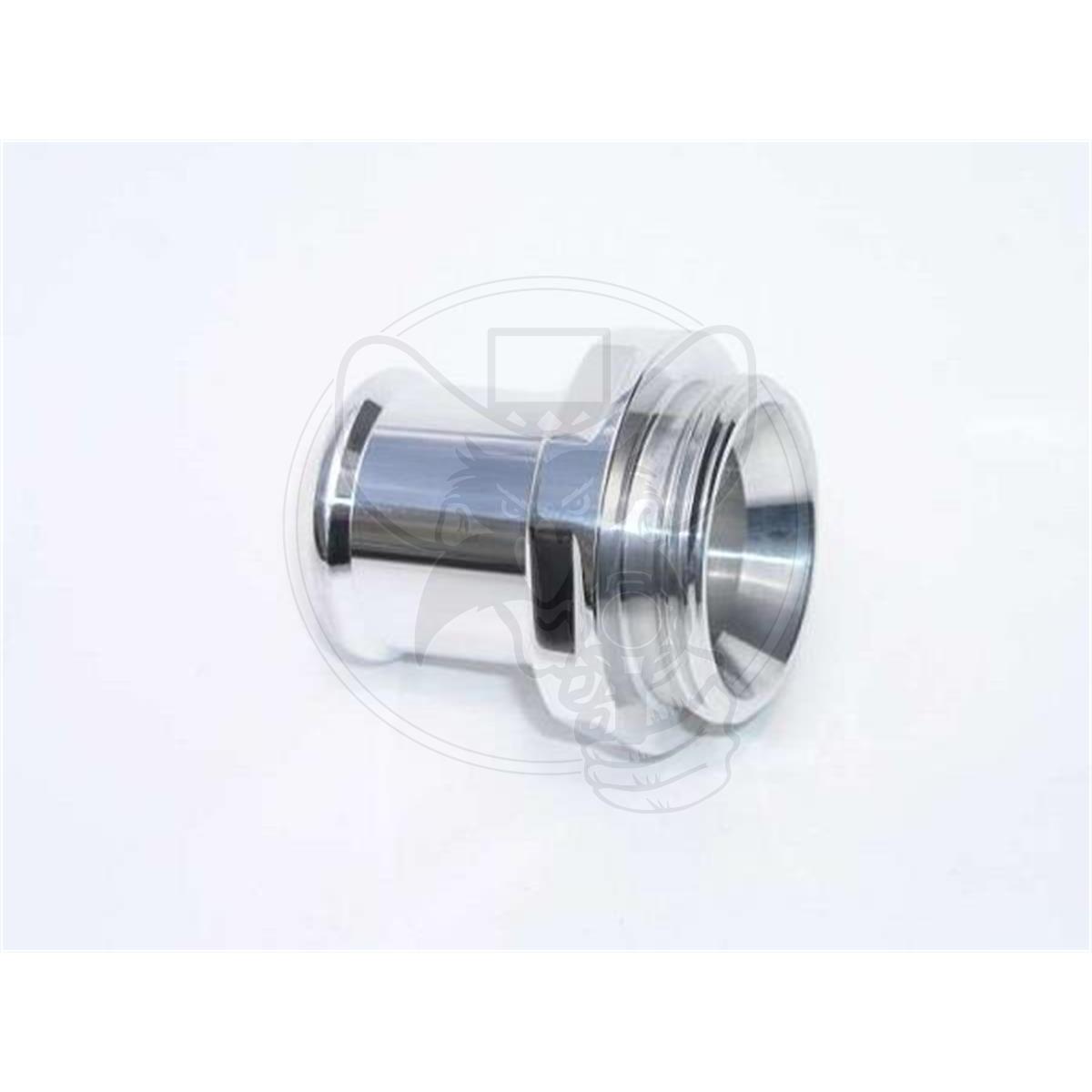 MEZIERE WATER NECK FITTING FOR 1-1/2" HOSE TO -20AN - POLISHED