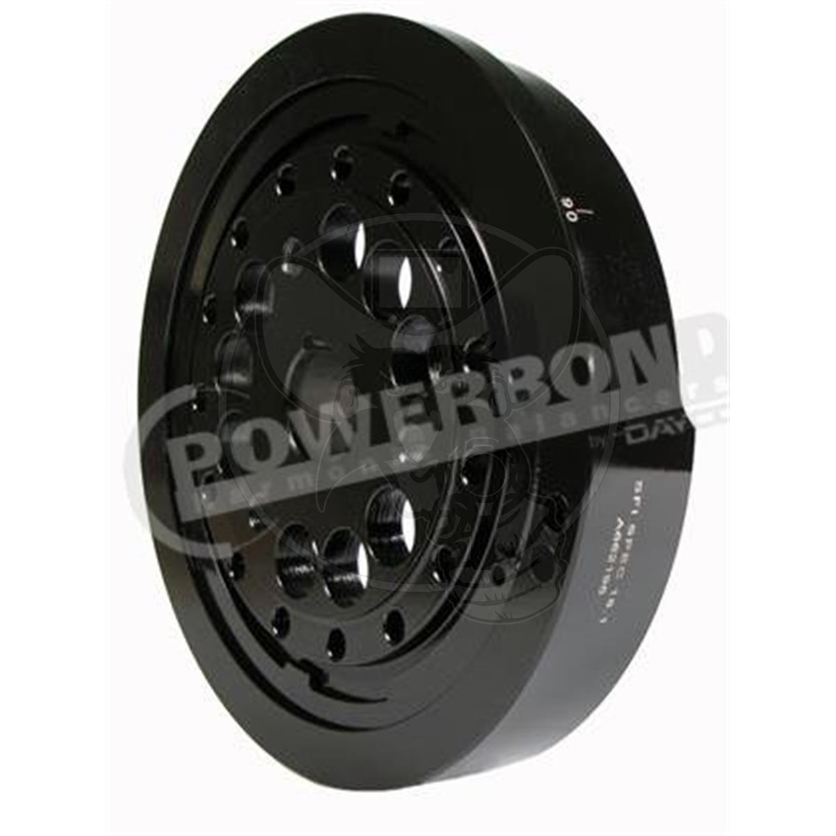 Powerbond Balancers PB2221-SS 7 SFI Approved Steel Harmonic Balancer for Small Block Chevy 