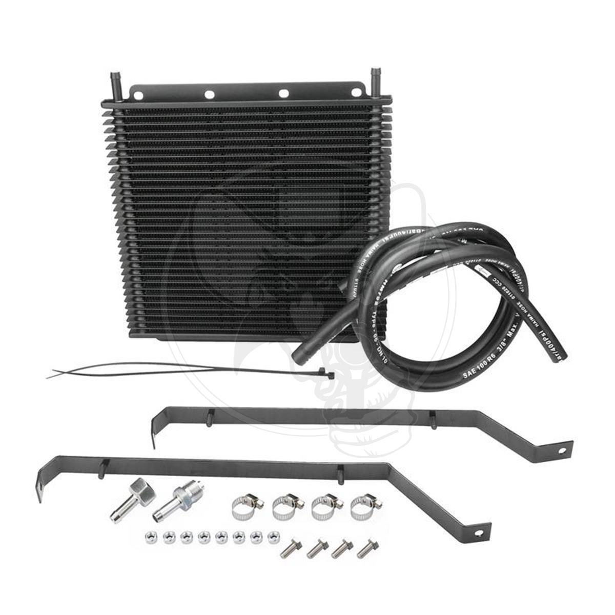 PROFLOW TRANS OIL COOLER KIT 280x255x19mm FITS HOLDEN VY 3/8" BARB