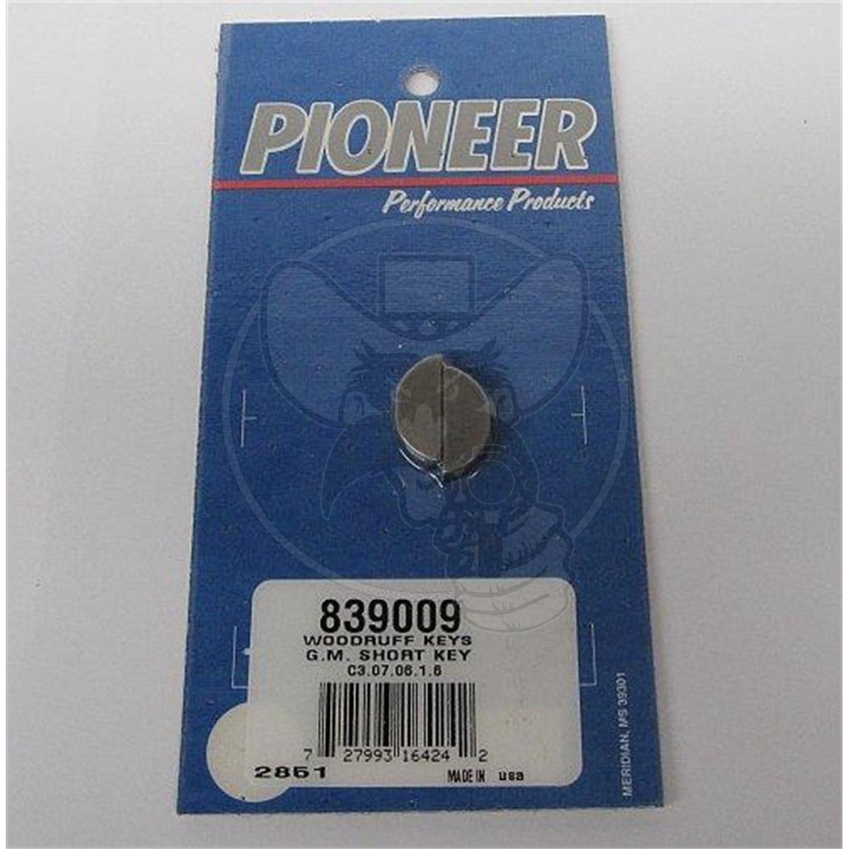 PIONEER WOODRUFF CRANKSHAFT KEY 3/16" x 3/4" x .300" FITS CHEV V8 2PK