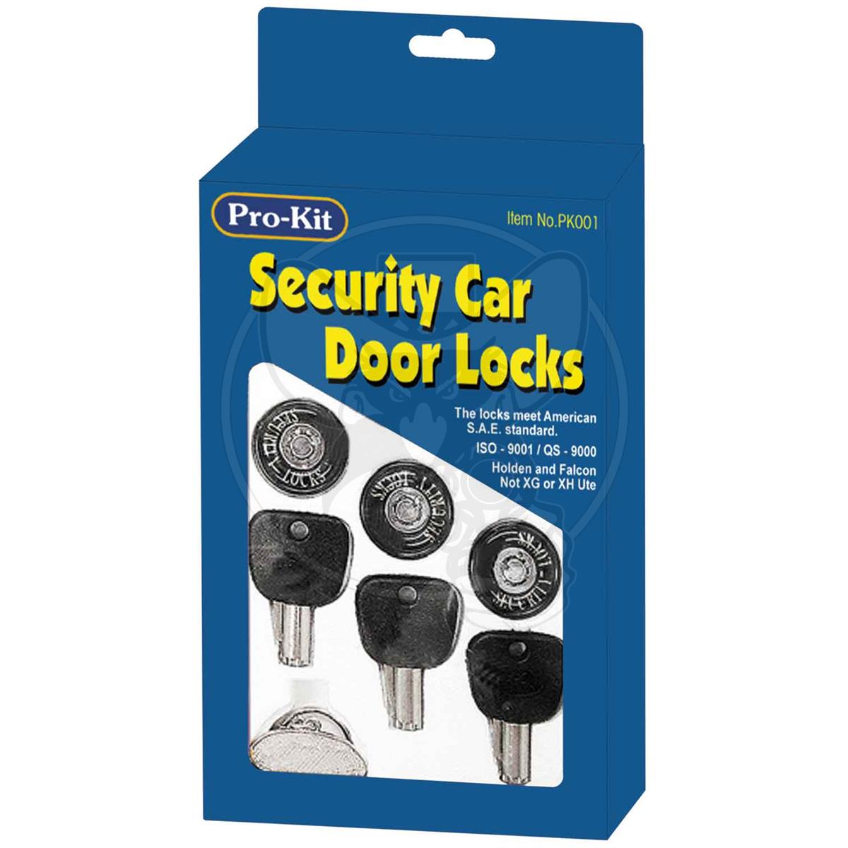 PRO-KIT SECURITY DOOR LOCK SET FITS HOLDEN & FITS FALCON