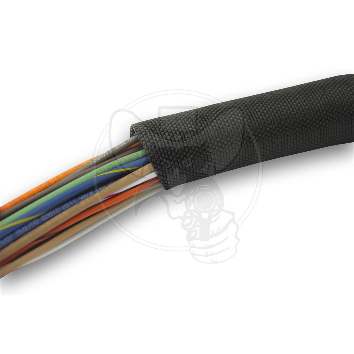 PAINLESS WIRING CLASSIC BRAID SELF WRAPPING SPLIT BRAID 3/4"ID