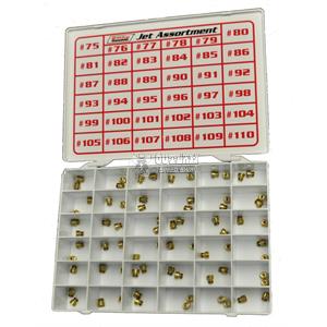QUICKFUEL CARBY GAS JET ASSORTMENT KIT 75 THRU 110 - 2 OF EACH