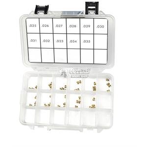 QUICKFUEL CARBY AIR BLEED ASSORTMENT KIT .045" - .055" 4 OF EACH