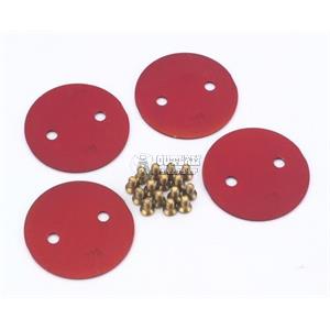 QUICKFUEL CARBY 2.250 RED THROTTLE PLATE